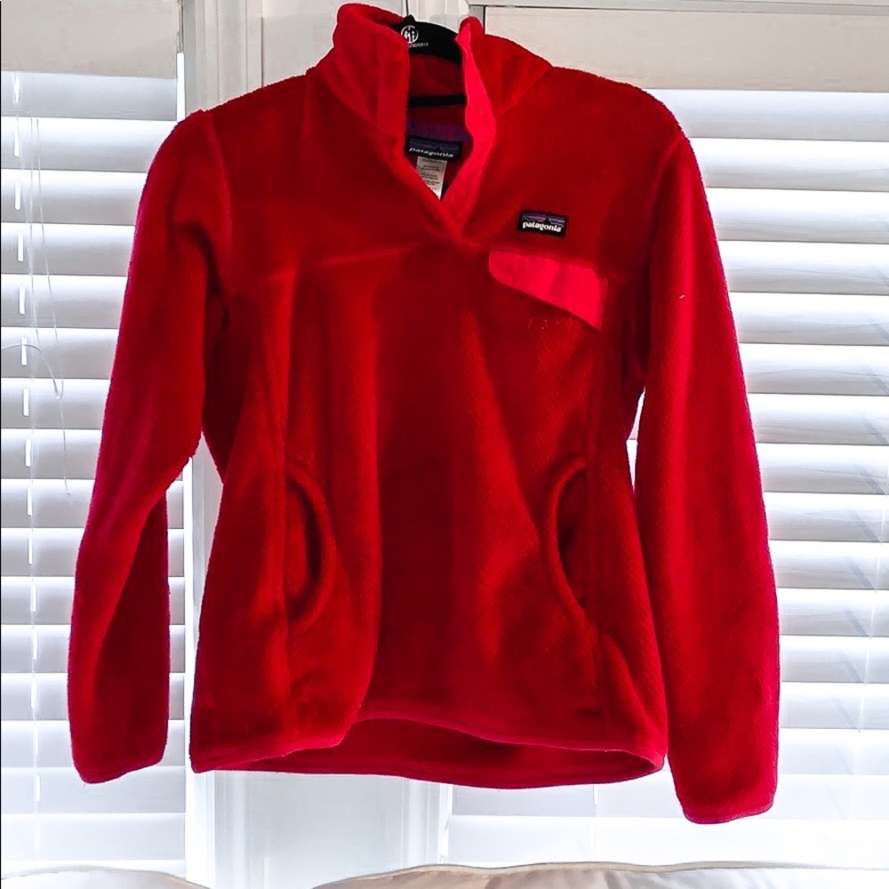 Patigonia retool snap tee fleece